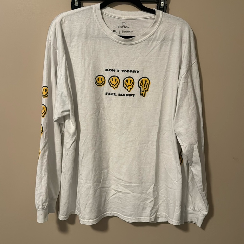 Braxton- don’t worry be happy shirt